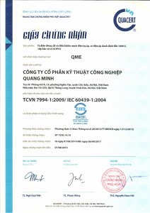 Chứng nhận hợp chuẩn